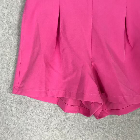 Sincerely Jules‎ Shorts Small Pink Pleated Career Church Preppy Academia Dressy - Picture 3 of 10